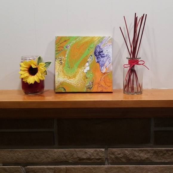 8x8 acrylic painting- original - Picture 1 of 6